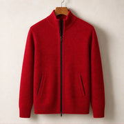 Pascal Textured Knit Sweater - Red - Department: Men - Michael Verde - Image 3
