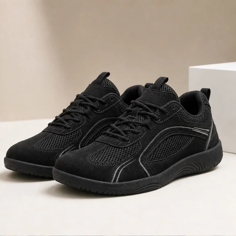 Prescott Wide-Toe Sneaker - Black - Sneakers - Michael Verde - Image 2