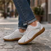 Prescott Wide-Toe Sneaker - Stone - Footwear > Trainers > Wide-Toe Trainers - Michael Verde - Image 3