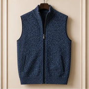 Ryland Full-Zip Vest - Blue - Catalog Group: Clothing - Michael Verde - Image 2