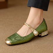 Sorelia Women's Pearl-Strap Pumps - Green - Women's Footwear > Pumps - Michael Verde - Image 1