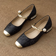 Sorelia Women's Pearl-Strap Pumps - Black - female - Michael Verde - Image 4