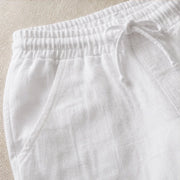 Sorevan Coastal Linen Pants - White - linen pants - Michael Verde - Image 3