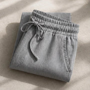 Sorevan Coastal Linen Pants - Grey - coastal style - Michael Verde - Image 4