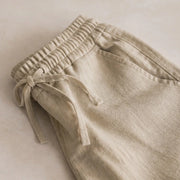Sorevan Coastal Linen Pants - Khaki - coastal style - Michael Verde - Image 4