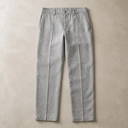 Tavaro Lightweight Summer Linen Pants - Gray - summer pants - Michael Verde - Image 4