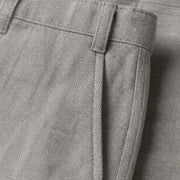 Tavaro Lightweight Summer Linen Pants - Gray - men's pants - Michael Verde - Image 2