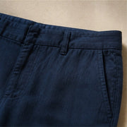 Tavaro Lightweight Summer Linen Pants - Navy Blue - summer pants - Michael Verde - Image 4