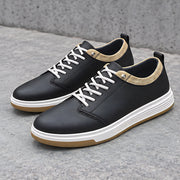 Tavian Men's Relaxed Low-Top Casual Sneaker - Black - Footwear - Michael Verde - Image 2
