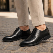 Templeton Men's Leather Derby Dress Shoes - Black - Shoes - Michael Verde - Image 3
