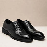 Templeton Men's Leather Derby Dress Shoes - Black - mens shoes - Michael Verde - Image 2
