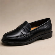 Waverly Orthopedic Leather Loafers - Black - women's loafers - Michael Verde - Image 2