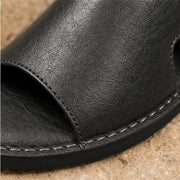 Westborough Leather Sandals - Black - women's sandals - Michael Verde - Image 2