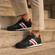 Westmere Retro Leather Sneaker - Black - sneakers - Michael Verde - Image 2