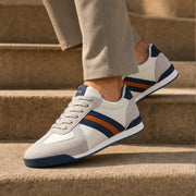 Westmere Retro Leather Sneaker - Gray - sneakers - Michael Verde - Image 2